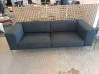 Cassina - Sofa Moov Stoff Panama Grau Gestell Chrom Rückenteile Unabhängig Voneinander Klappbar - 4