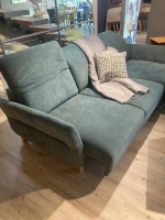 Activineo - Ecksofa Belami Stoff 2 Mosa 38a Green Grün Gestell Massivholz Geölt - 12