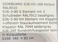 Müller Möbelwerkstätten - Sideboard Modular Sideboard Modular von Müller Möbelfabrikation Stahl Lackiert - 5