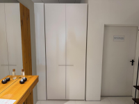 Kettnaker - Kleiderschrank Alea Lack Weiß Griffe Horizontal Weiß Matt - 4