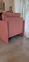 Erpo - Sessel CL 810 Stoff 18 Rosa Rot Gestell Mit Stoff Bezogen - 4