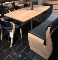 Voglauer - Esstisch Valpin Abgerundet Eiche Altholz Mit Tischverlängerung - 5