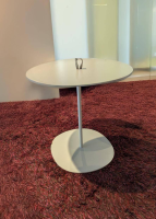 Paola Lenti - Beistelltisch Strap Ø 50  Avorio Elfenbein - 4