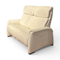 himolla - Sofa 4927 Cumuly Wallfree Leder Longlife Soft 33 Bianco Weiß Mit Kopfverstellung - 4