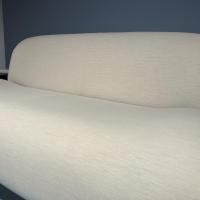 Ligne Roset - Sofa Pukka Stoff Arte 3337 Shell Beige Inklusive Hocker - 5