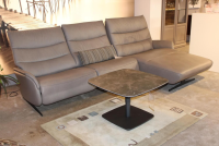 himolla - Ecksofa 4050 Leder Longlife Soft Shadow Grau mit Relaxfunktion - 2