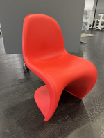 Vitra - Stuhl Panton Chair Sitzschale Polypropylen Classic Red Rot Stapelbar - 2
