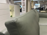 Erpo - Sofa Classics  CL990 R Leder 170 163 Olive Grün Kufe Metall - 4