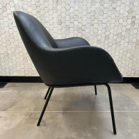Walter Knoll - Sessel Sheru 326 10 Leder Congress 251 Black Schwarz Gestell Schwarz Matt Pulverbeschichtet - 3