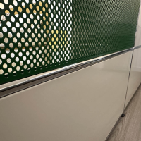 USM Haller - Sideboard White Green with Rollbox Green - 5