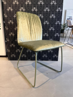 Hülsta - 4er-Set S1000 Stoff M273 Velours Glänzend Olivgrün RAL6013 Reed Green - 3
