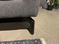 Rolf Benz - Ecksofa Jola Stoff 11 523 Grau Füße Aluminium Glatt Verkehrsschwarz Matt Pulverbeschichtet Inklusive Kissen - 6