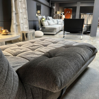 IP Design - Sofa Longchair Soulmate Stoff Thommy IP 1783-222 Grau mit Klapparmlehne - 8