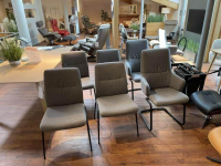 Stressless - 6er-Set Stuhl Mint Stoff Calido 579 Hellgrau 11 - 5