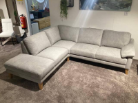 Activineo - Ecksofa Bionda Stoff Mileto 180 Dolphin Grau - 5