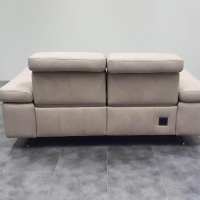 himolla - Sofa 2-Sitzer 1182 62 F44 Leder 24 Longlife Rustika Küste Beige Gestell Metall Anthrazit Mit Elektrischer Wallfree-Funktion - 5