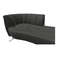 De Sede - Ecksofa DS 1064 River Leder Select 2411 Black Schwarz Füße Hochglanz Verchromt - 6