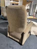 himolla - Sessel Mainz Stoff Nuvano Schlamm Beige Grau Gestell Motorisch Mit Aufstehhilfe - 8
