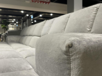 Bretz - Sofa Ocean 7 Stoff Moon Dust 659680 Grau 297 Breit - 7