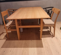 Carl Hansen & Søn - Esstisch CH327 Buche Oberfläche Geölt - 4