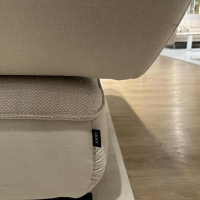 JOOP! - Sofa Living Elements 8169 Stoff JOOPD18 Wolke/ Joop D19 Natur (24) Kufe Anthrazit Pulverbeschichtet - 5