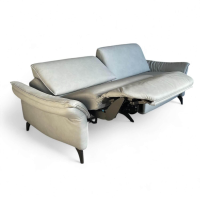 himolla - Sofa 1178 Spektra Echtleder Leonessa Azur Blau Grau Füße Metall Anthrazit Mit Elektrischer Wallfree Funktion - 4