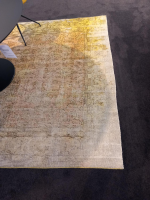 Remade - Teppich 314x213 Textil Decolorized Gelb Beige - 4