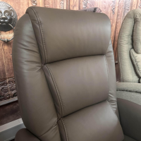 himolla - Ruhesessel 9773 Cumulus Quartett Leder Cubano A Braun Füße Rollen Schwarz Mit Aufstehhilfe - 6