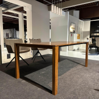 Rodam - Esstisch David 582348 Nussbaum Matt Lackiert Inklusive Klappeinlage - 4