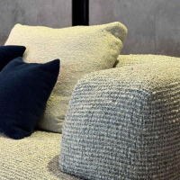 Flexform - Sofa Loungescape Stoff Ellie Fianco 227 Grau Mit Gleitern - 2