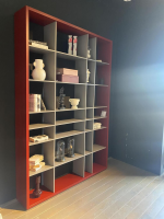 Kettnaker - Regal Vita 15748 Lack Matt Rubin Rot Und Vulkangrau - 3
