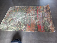 Jab Anstoetz - Teppich 240x170 Jungle Schurwolle Bunt Grün Rot Braun Mit Seide - 4