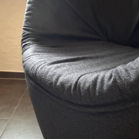 Werther - 2er-Set Sessel Zipfel Stoff 2250 Grau - 8