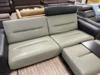 Stressless - Sofa Stella M Mit Breiten Armlehnen Leder Paloma Shadow Green Dunkelgrün Und Black Schwarz Fuß Kufe Stahl Schwarz Mit Kopfstützen - 6