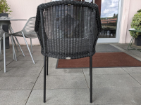 Cane Line - 4er Set Outdoor-Sessel Breeze Cane -Line Faser Natte Grau Aluminium - 3
