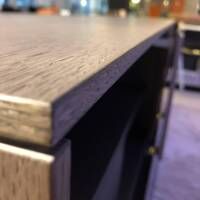 Molteni & C - Password Evolution Sideboard Eiche Graphit Matt Gestell Zinnfarben - 2