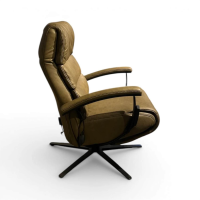 himolla - Sessel 7923 Cosyform Individual Leder Eleganza Alm Grün Sternfuß Metall Schwarz Pulverbeschichtet 3-Motorig - 2