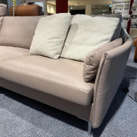 Erpo - Ecksofa 05550001 XC Leder Touch J Stone Beige Fuß Aluminium - 3