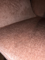 Conform - Sessel Turtle Stoff Velvety 1456 32 Peach Rosa Drehgestell Schwarz Lackiert Mit Hocker Und Verstellbarer Lehne - 7