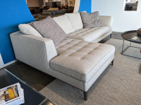 Maxalto - Ecksofa Lucrezia Soft Stoff Solaris 300 Tortora Beige mit 5 Kissen - 19