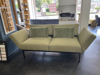 Brühl - Sofa Roro Spring Stoff 4473 033 Gestell Metall Schwarz Höhenverstellbar - 7