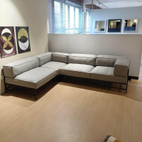 Brühl - Ecksofa Easy Pieces Stoff 24 0090 Grau Gestell Schwarz - 9