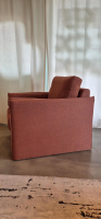 Erpo - Sessel CL 810 Stoff 18 Rosa Rot Gestell Mit Stoff Bezogen - 5