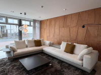 Minotti - Ecksofa 307x377 Connery Stoff Bright 01 Bianco Cat. H Weiß - 10