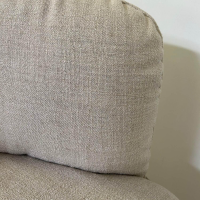 Walter Knoll - Sessel Ishino 195 10 Stoff Gaia 7892 Linen Grau Beige Sockel Holz Schwarz Lackiert Mit Kunststoffgleitern - 2