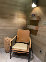 Carl Hansen & Søn - Sessel Safari Kernleder Natur Thor 325 Orange Braun Gestell Esche Schwarz Geräuchert Geölt - 5