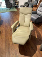 Activineo - Relaxsessel Baccara L30 WM Safari Beige Creme Gestell Metall Grau mit Verstellung - 7
