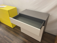 Hülsta - Kommode Multi R Eiche Grau Lack Hochglanz Kaschmir Grau Mit Push To Open - 4