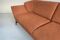 himolla - Ecksofa Nova 1378 Stoff Pura Grappa Rot Braun Rahmenkufe Anthrazit Pulverbeschichtet Inklusive Elektrische Verstellung - 7