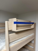 Team 7 - Etagenbett Kids Erle Weißöl Mit Plattformkorpus Inklusive Matratzen Und Lattenroste - 5